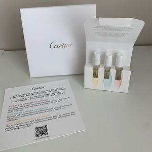 Rivieres de Cartier trio perfume sampler